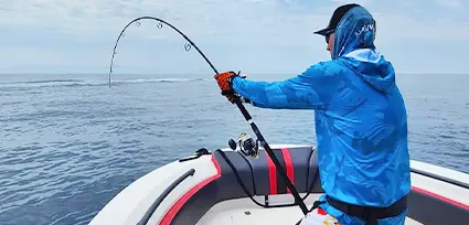 selection materiel de peche au thon sur chasse au large de bayonne anglet biarritz saint jean de luz pays basque 64 et capbreton landes 40